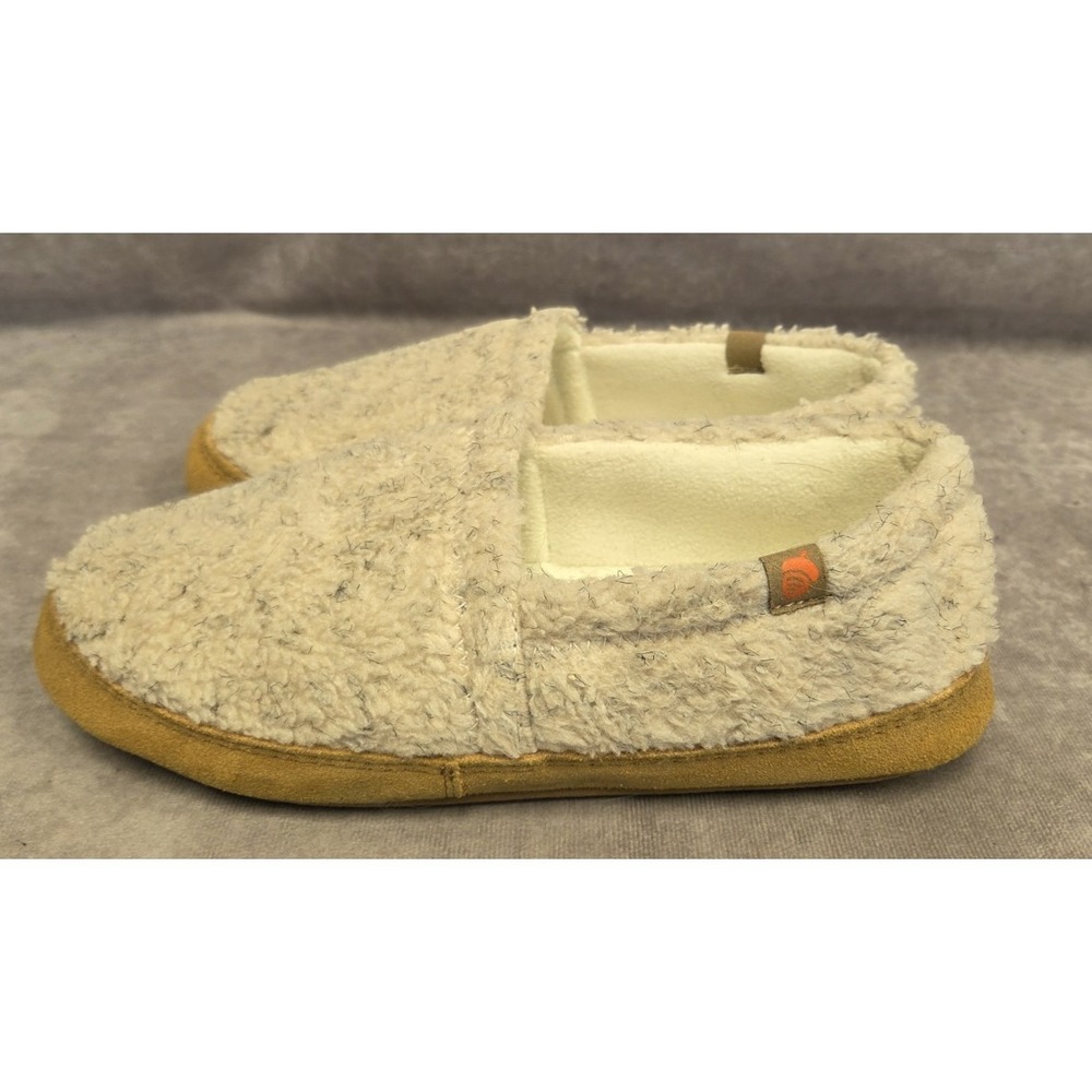 Acorn Slippers W-SZ 9.5_10.5 CREAM